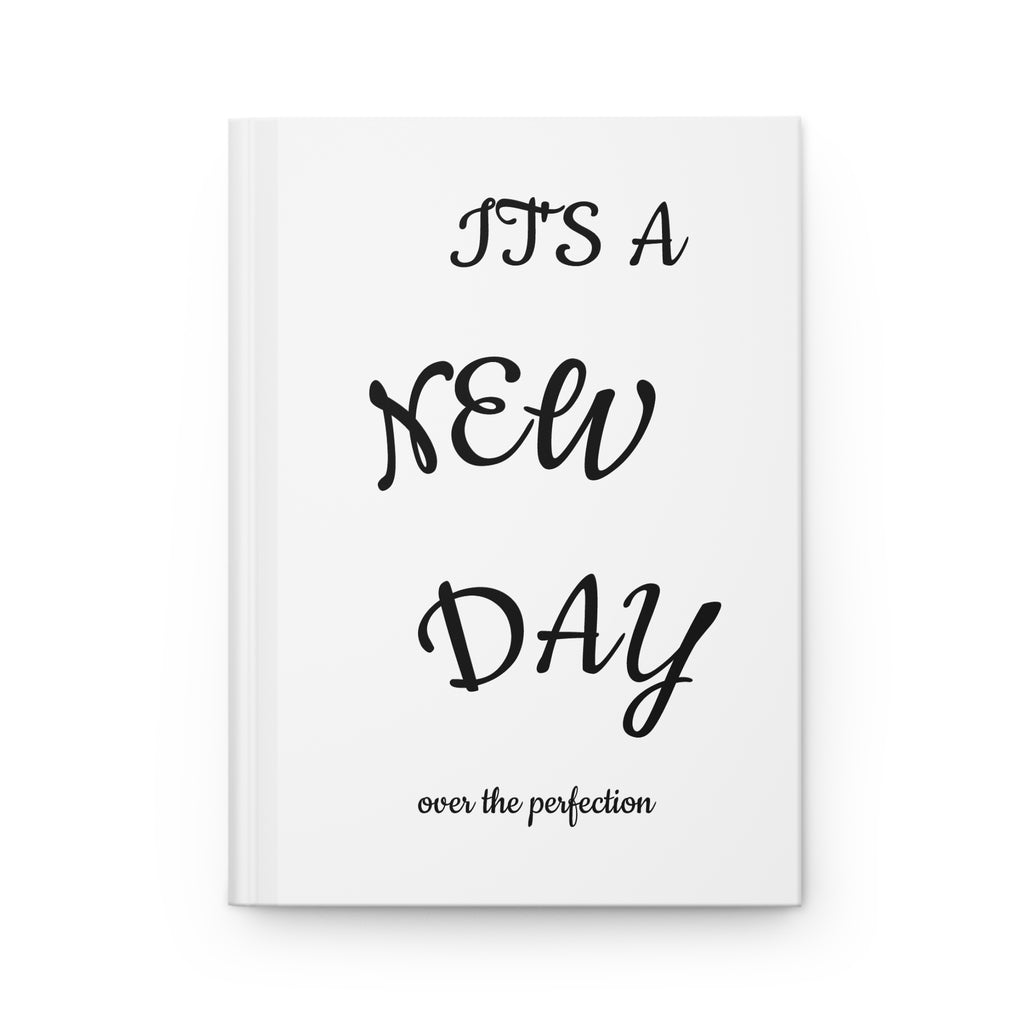 Inspirational Hardcover Journal — "It's a New Day" & "It's the Journey" Motivational Notebooks