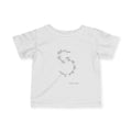 Infant Tee — Handwritten Circle Script Baby Shirt