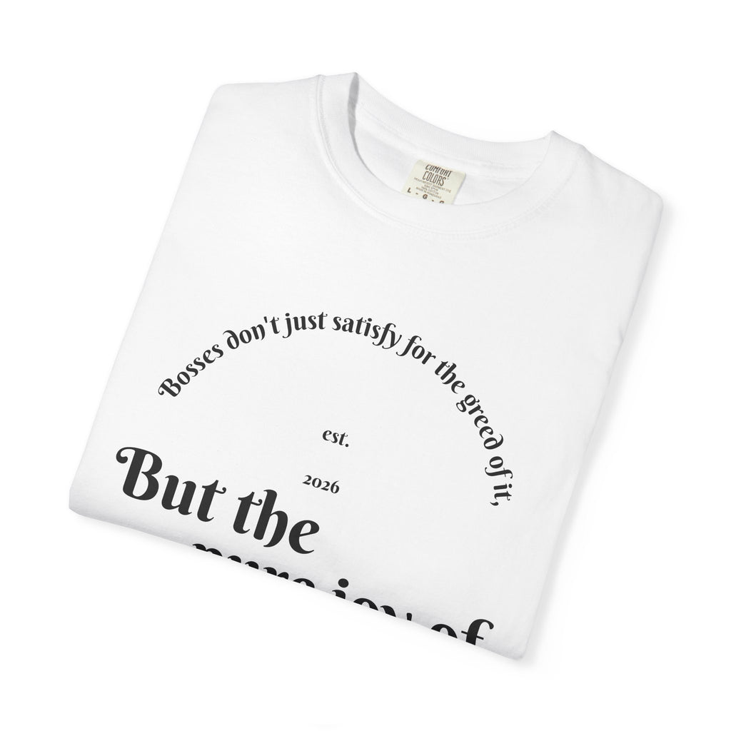 Unisex Garment-Dyed T-shirt